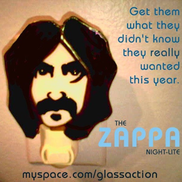 Stained Glass ZAPPA Night Light by Glass Action