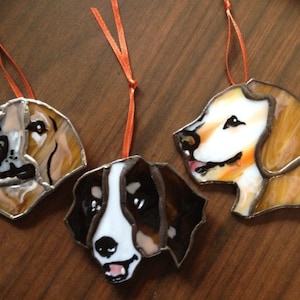 LOCAL Pet Portraits in Stained Glass by Glass Action Dog Cats and More image 3