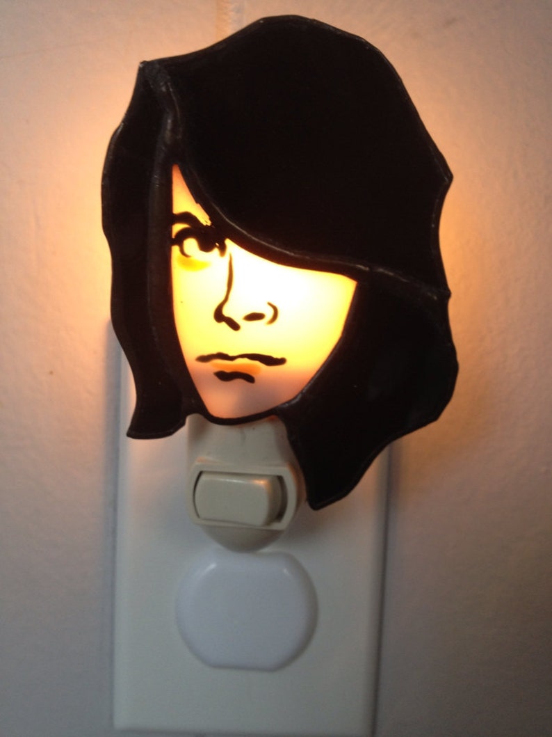 Glen DANZIG night light by Glass Action Misfits image 2