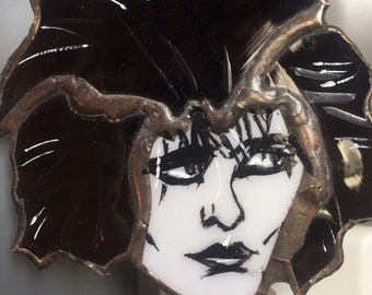 Siouxsie Sioux Tribute Stained Glass Night Light