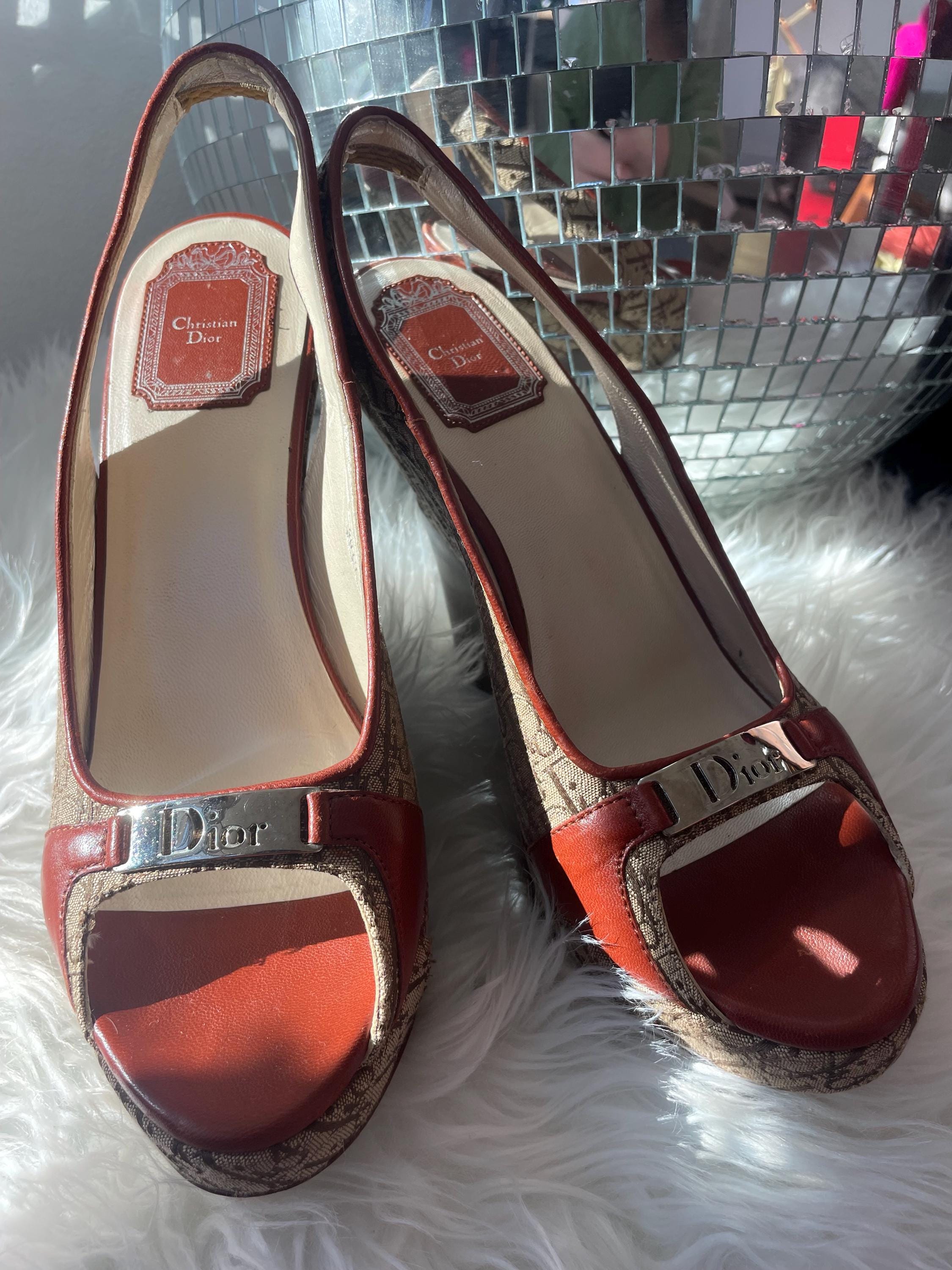 Christian Dior Vintage Heels - Etsy