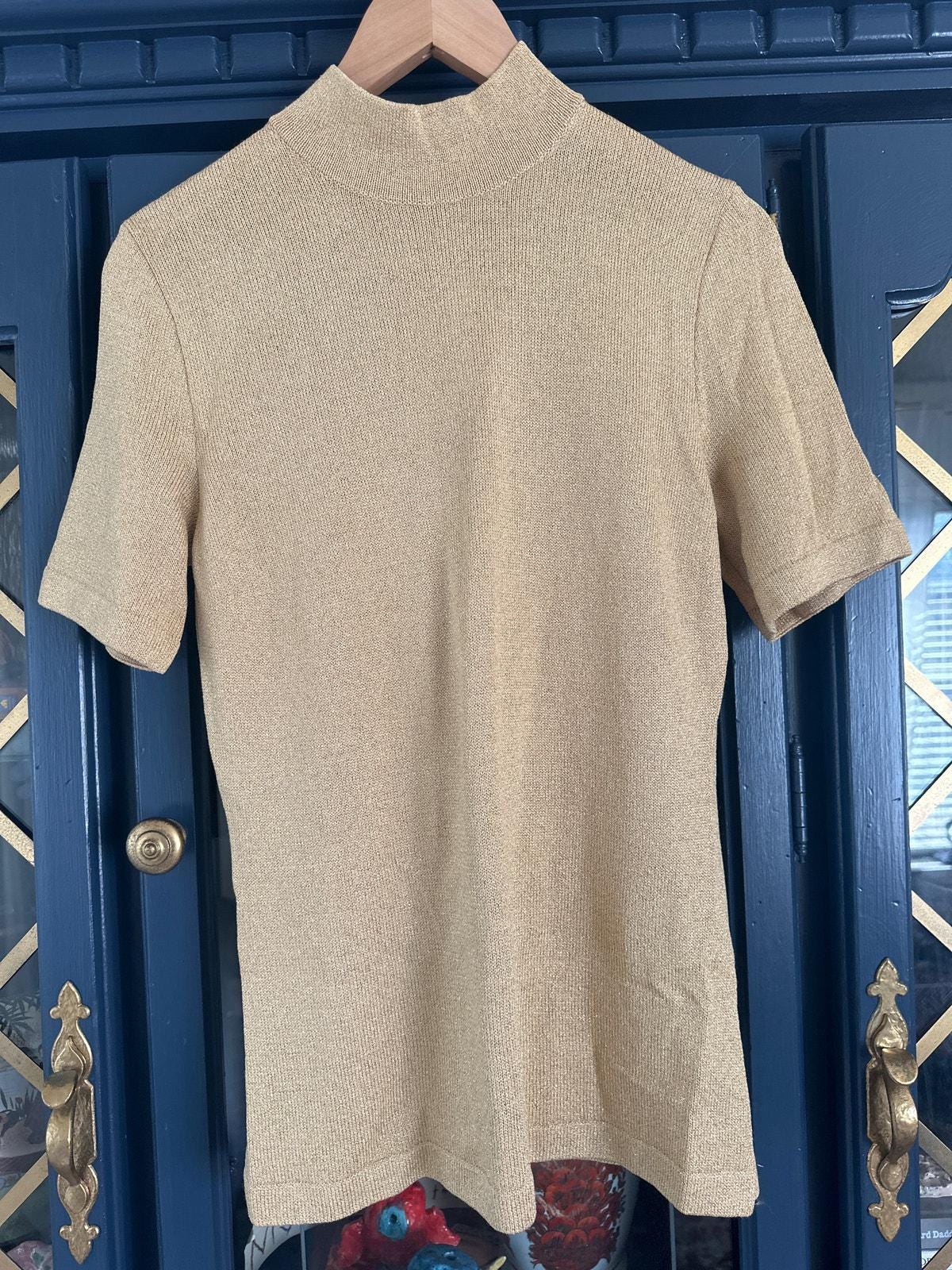 St John Basic Santana Knit Elegant Cream Top 
Back Zipper Old Money St John Knit Tops - Etsy main image 2