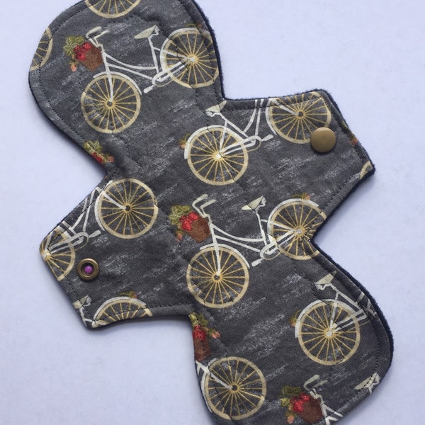 9" MODERATE Saugfähigkeit wiederverwendbare Menstruationsfluss Tuch Pad