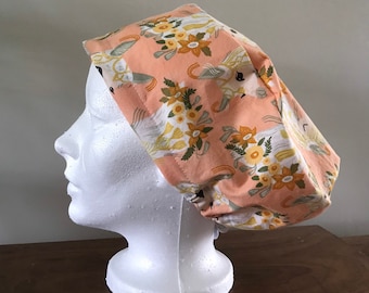 Scrub Hat - Adjustable - Llamas Cotton Fabric