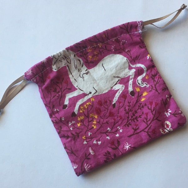 Einhorn Menstruationstasse Beutel / Tasche