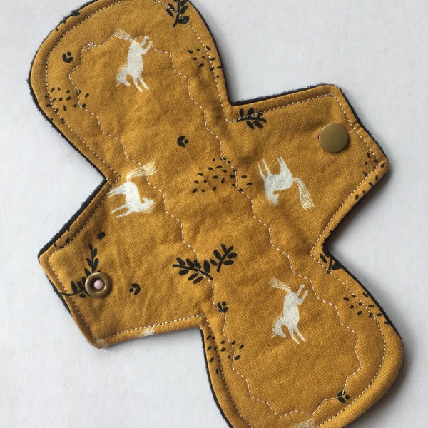 8" leicht Saugfähigkeit wiederverwendbare Menstruationsfluss Tuch Pad