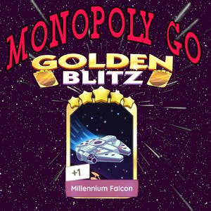 Millenium Falke SET 20 - Monopoly_Go Golden_Blitz Stickers 5 Sterne - Event Spezial!!!!