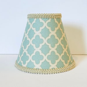 Quatrefoil sales lamp shade