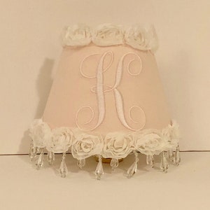 MADE TO ORDER Allison Monogrammed Beaded Night Light (other colors available)
