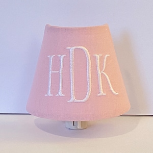 MADE TO ORDER Amanda Monogrammed Night Light (other colors available)