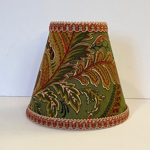 MADE TO ORDER Sage Floral Medallion Sconce/Chandelier Lamp Shade