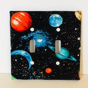 MADE TO ORDER Planets Aligned Light Switch Cover Plate