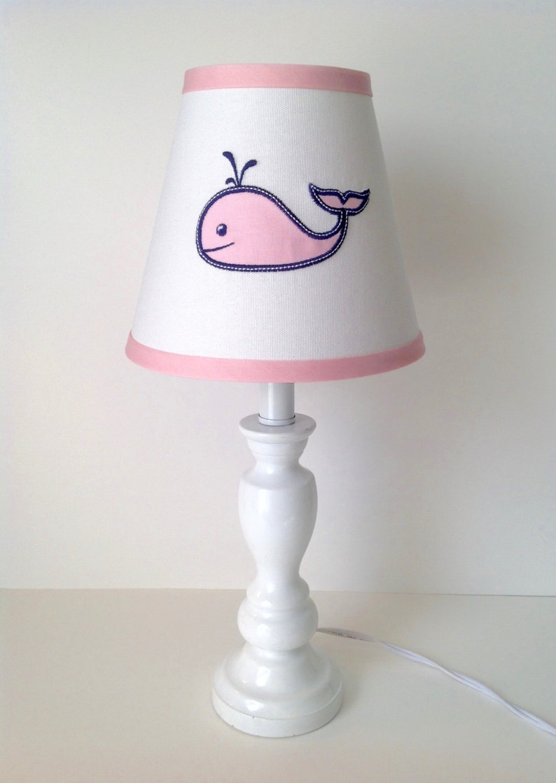 Nautical Whale Applique Lamp Shade other colors available ...