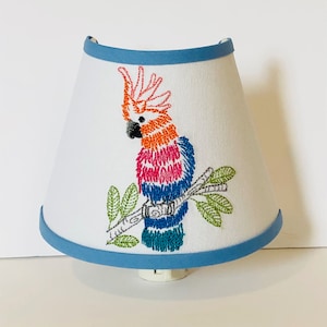 MADE TO ORDER Colorful Parrot Night Light  (other colors available)