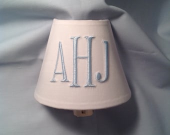 MADE TO ORDER Andrew Monogrammed Night Light (other colors available)