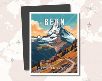 Switzerland Fridge Magnet Travel Souvenir Magnetic Cityscape Picture Magnet Landmark Collectible Adventure Keepsake Souvenir Set Home Decor