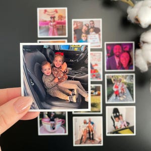 Photo Magnets for Birthday Gifts Picture Magnets Photo Magnet for Fridge Wedding Favors for Guests Tables Decoration Piece Gifts Bulk Favors