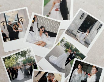 Benutzerdefinierter Druck digitaler Fotos in sofortige Fotoabzüge, verwandelt spezielle Moment-Haustierfamilie in sofortige Fotos, personalisiertes Dekor für Hochzeitsgeschenk