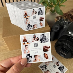 Aimants professionnels Logo carré personnalisé résistant aux rayures Image de marque commerciale Carte pour réfrigérateur Aimant unique pour petites entreprises, Promotion marketing