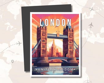 Reisen Sie London Ziele Kühlschrankmagnet Kultige Wahrzeichen Sammlerstücke, Stadt und Natur Souvenir Dekor, Einzigartiges Geburtstagsgeschenk für die Welt