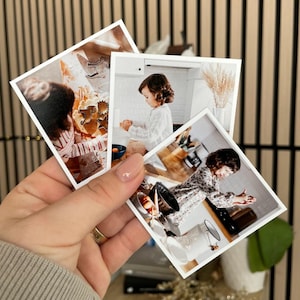 Photo Magnets Custom Photo Magnets Photo Magnet for Birthday Gifts Unique Valentines Gift Custom Wallet Size Photo Magnet Fridge Magnet