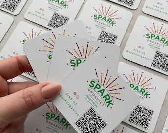 Aimant logo carré personnalisé résistant aux rayures, carte de réfrigérateur d'affaires, marketing butin, merchandising pour employés, aimant professionnel personnalisé, décoration de bureau