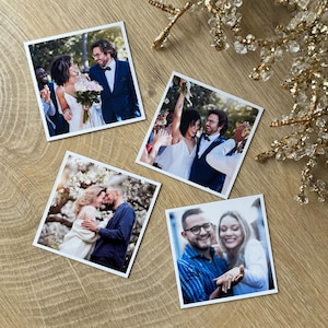Photo Magnets Personalized Anniversary Gift Custom Photo Unique Gift Wedding Anniversary Couples Photo Prints for Kitchen Fridge Magnet