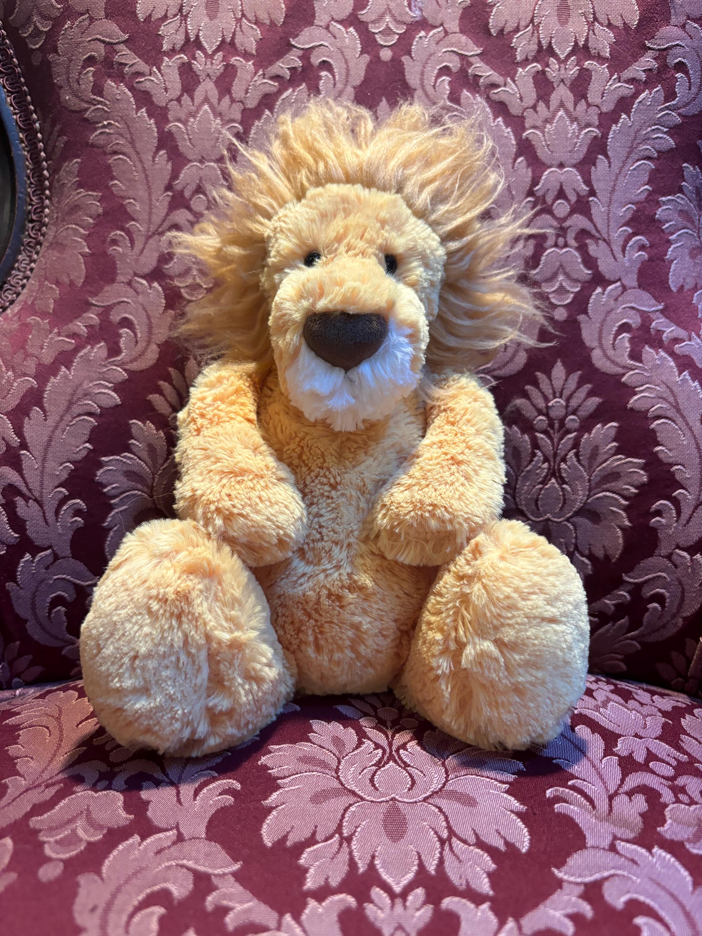 Jellycat leonardo lion shop