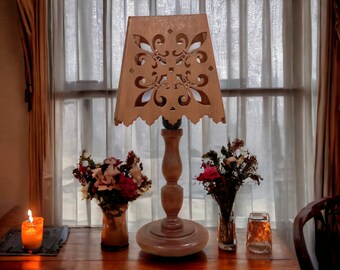 Wooden Lampshade - A warm touch to your interiors