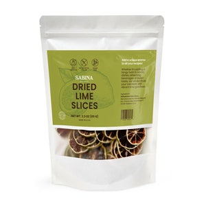 Dehydrated Lime Wheels, Dried Lime Slices
