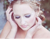 Winter Fairy/Snow Queen Crown--Faeryspell Creations-Custom Crown-Tiara-Wedding-Festival-Photo Prop