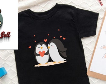 Penguin Lover T-Shirt,Penguin Shirt,Funny Toddler Shirt, Penguins Lover Gift,Cute Penguin Shirt,Gift For Penguin Lover,Love Penguin Shirt