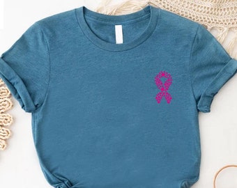 Breast Cancer Shirt, Breast Cancer Awareness,Pink Ribbon Shirt,Breast Cancer Gifts,Cancer Fighter,Cancer Support Shirt,Cancer Warrior Shirt
