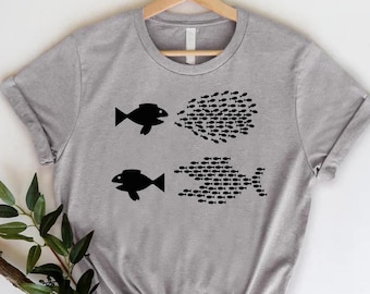Organize Shirt, Activist shirt, Small Fish Eat Big Fish, Protest Shirt, Worker Rights Shirt,Solidarity,Labor Day Gift,Citizens Unite Shirt