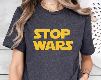 Anti-War Shirt, Free Gaza Shirt, Stand With Palestine Tee, Stop Wars T-Shirt, No War,Peace Shirt,War Protests Shirt,Free Palestine Shirt