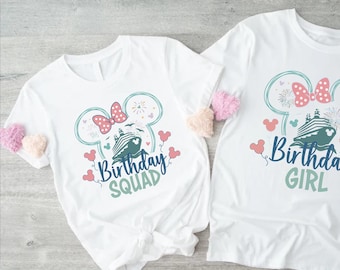 Personalized Disney Birthday Girl Shirt,Custom Princess Birthday Tee,Magical Birthday Party Outfit,Disney Matching Apparel,Princess Outfit