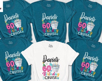Personalized Birthday Cruise Shirt,Birthday Cruise Crew Shirt, Custom Birthday Shirt,Family Cruising Birthday,Matching Birthday Cruise Shirt