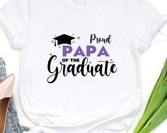 Custom Proud Graduation Dad or Mom Shirt, Personalized Grad Parent Tee, Class of 2026 Family Shirt, Matching Graduation Outfit, Grad Outfit