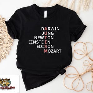 a t - shirt with the words drawn on it