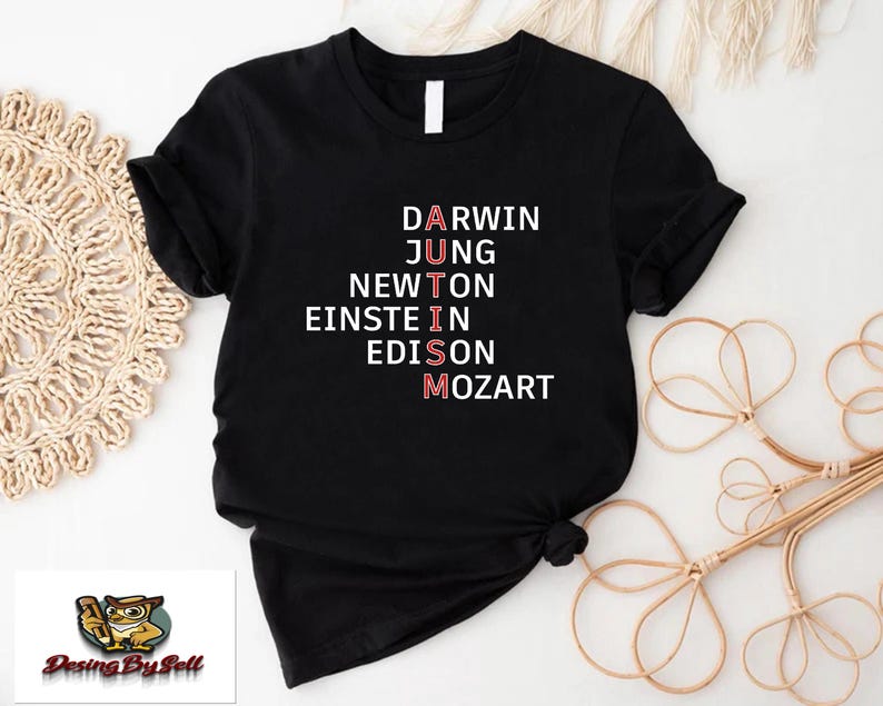 a t - shirt with the words drawn on it