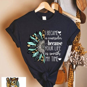 a t - shirt that says i become a cowgirl because your life is worth