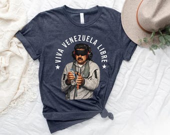 Viva Venezuela Libre T-Shirt, Freedom Venezuela Protest Tee, Human Rights Graphic Shirt, Gift for Activist Apparel