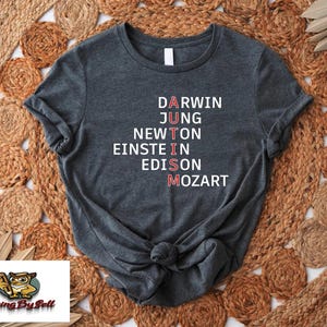 a t - shirt with the words drawn on it