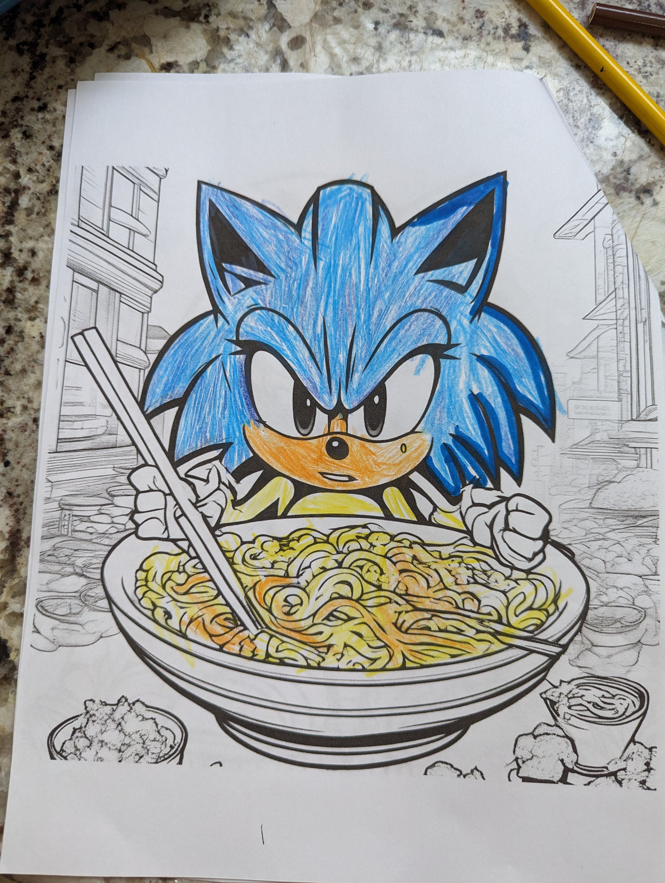 Sonic Coloring Pages, Kids Activities, Digital Prints, - Etsy