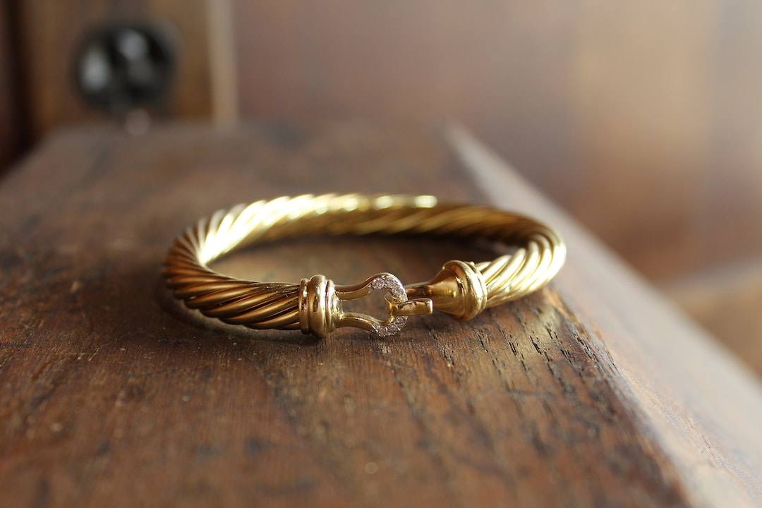 David Yurman Cuff Bracelet Rope Design - Etsy