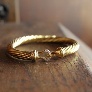 David Yurman Cuff Bracelet rope design