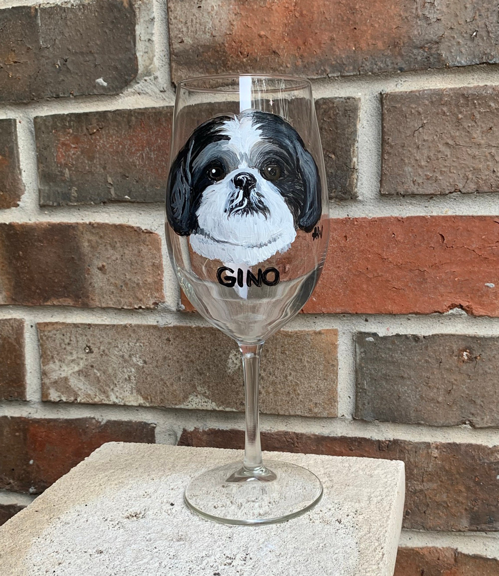 Shih Tzu Wine Tumbler Shih Tzu Wine Tumbler