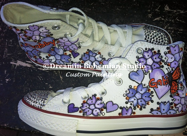 flower girl converse