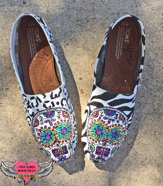 toms zebra shoes