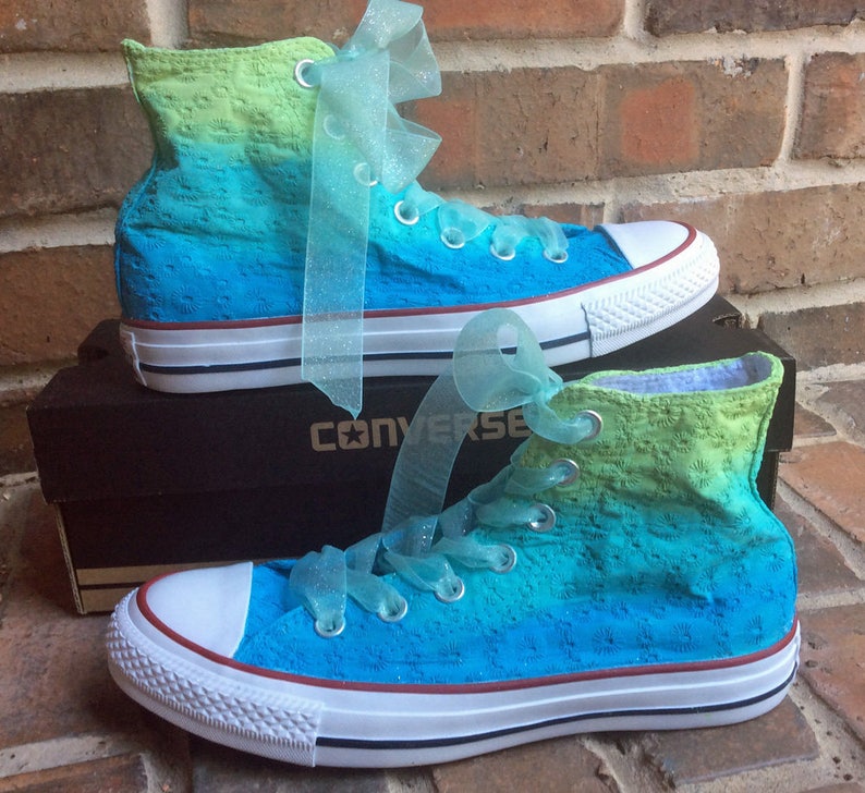teal color converse